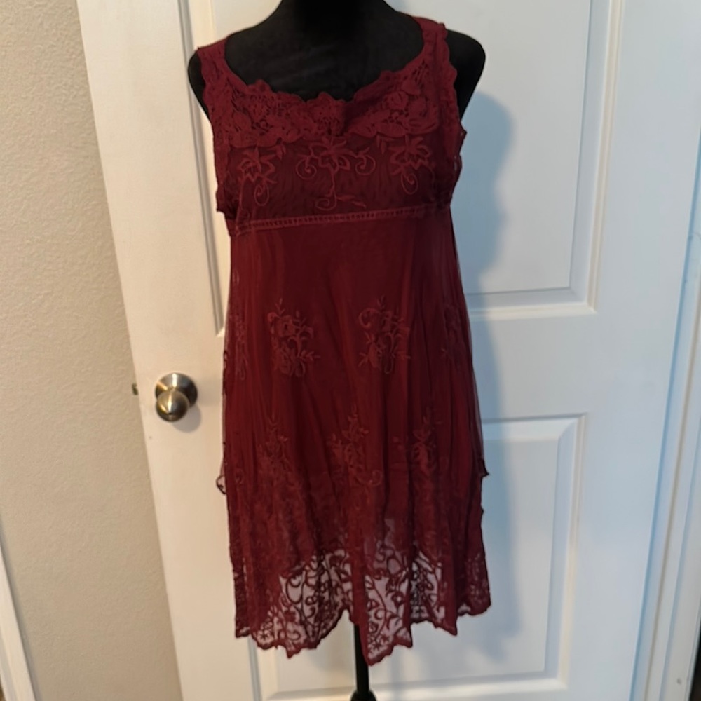 Sheer Lace Tunic/Dress